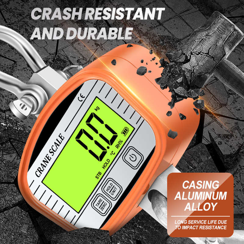 新款高精度2000KG电子吊秤 1T2吨拉力挂钩吊秤吊钩称行车秤