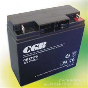 穆棱长光蓄电池 CGB1270 12V7AH 铅酸免维护蓄电池 照明/通讯用