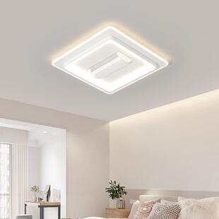 房卧室取暖吸顶白色护眼风扇灯t智能用摇头家大风力音静860电间扇