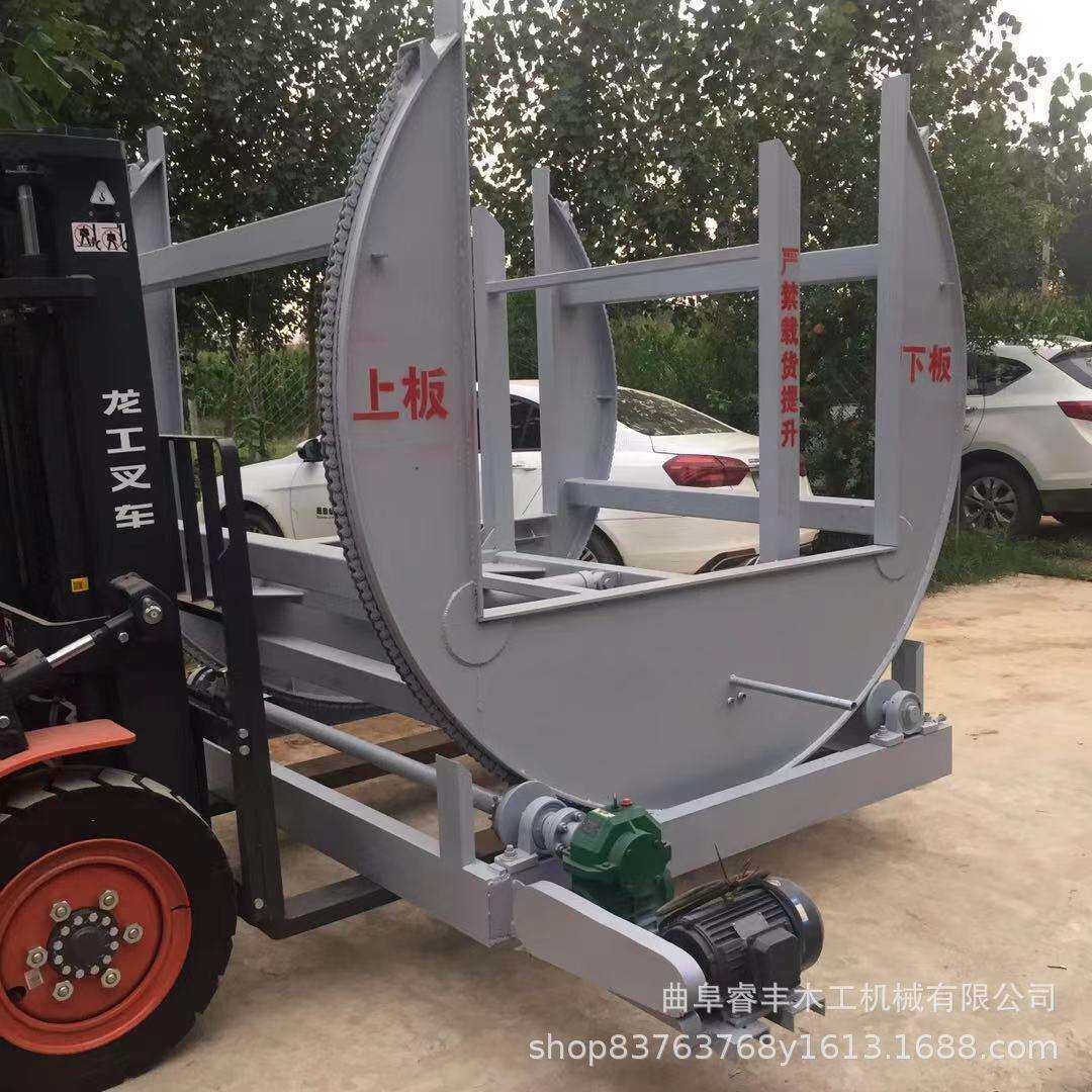睿丰家具厂木板翻板机重型180度翻板机木工大吨位翻板机图片