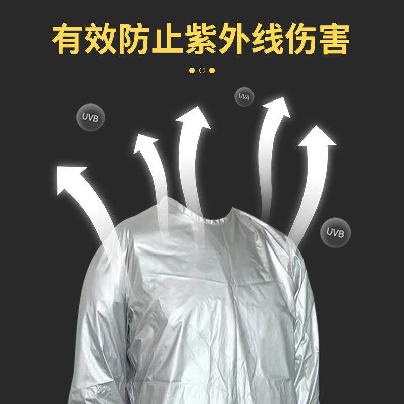 3EUV紫体外线防护服实验工CLK业劳保UVAUVBUVC连体分服面室罩手套