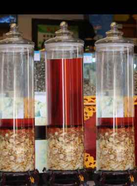 418加厚泡酒专用酒瓶50带龙器头密封玻璃斤容100玻斤璃瓶泡酒瓶包