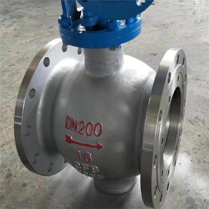 大口径Q347F法兰密封球阀-球阀软涡轮30425P不锈钢