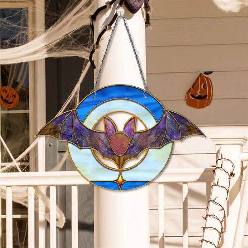 Halloween Door Sign Wall Decor Hanging Decoration Halloween