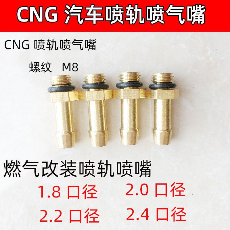 CNG汽车天然气喷轨喷气嘴出气孔LPG液化气喷气头油改气共轨喷嘴子