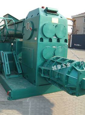 厂家供应大型砖瓦机械设备砖厂配套设备JKB50/50双级真空制砖机