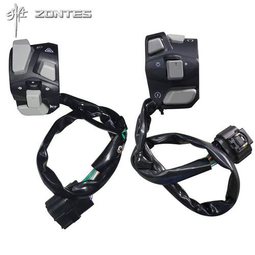 升仕ZT310V-X/R/T/1/2机车新款左右开 关喇叭转向启动变光超车钮