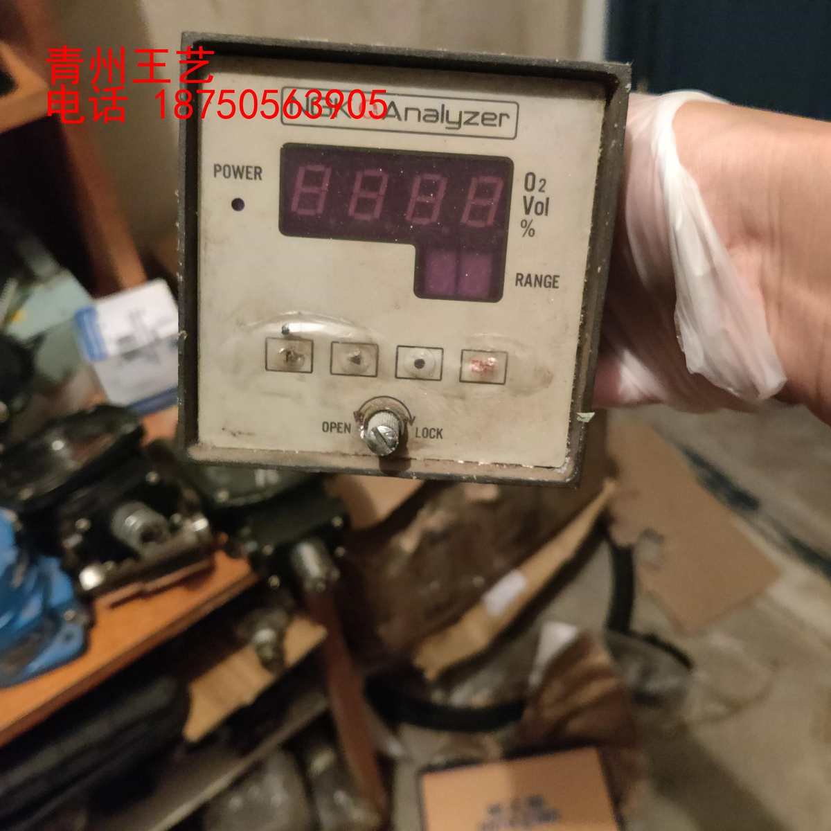 拆机NGK氧气分析仪*