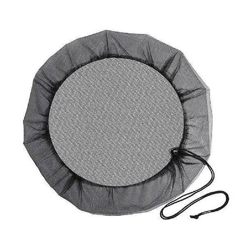 60cm Garden Rain Barrel Mesh Screen with Drawstring Nylon