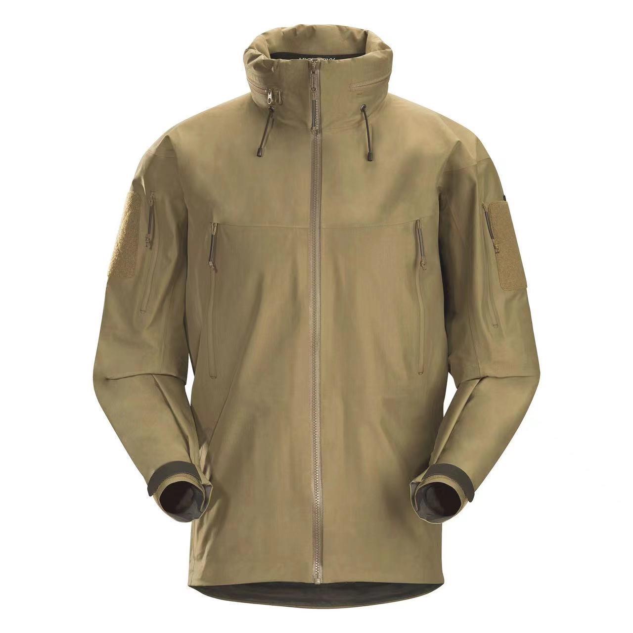 新款直销鸟家户外硬壳全防水冲锋衣男款外套压胶防风衣夹克轻薄登