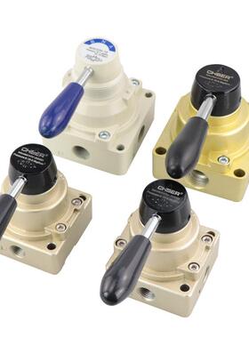 气动手动手转阀HV-02/03/04/200-02B/D气缸控制阀4HV230/330/430