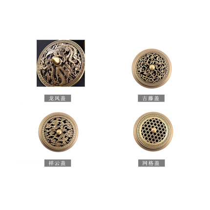 香炉高级感中国风新款迷你咖啡渣香薰炉薰香精致门店摆件日式炉熏