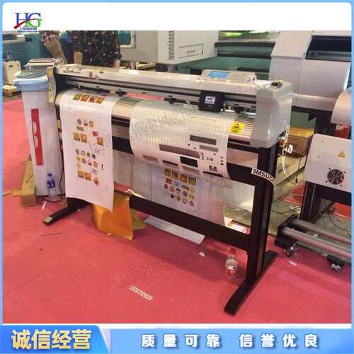 反光交通标志牌刻字机 3M膜不干胶寻边刻纹机 广告牌铝板制作设备