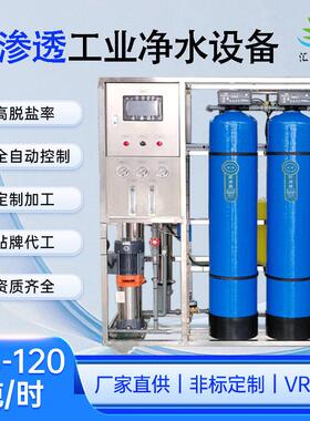 0.25吨0.5吨1吨全自动水处理设备饮用水纯净水设备反渗透ro净水器