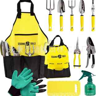 套热铝销合园林工具装园艺工具套装花艺花园工金SRN具铲工具包