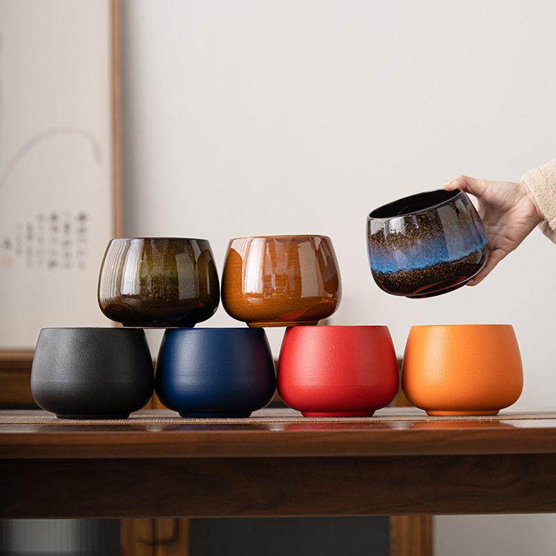 茶洗家用陶瓷茶渣缸桌面水盂建水茶水缸废水桶功夫茶道配件杯洗
