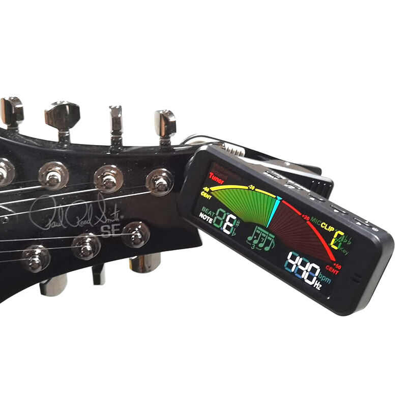 Flanger FMT-209 超大彩屏调音器 节拍器 电吉他贝司小提琴校音器