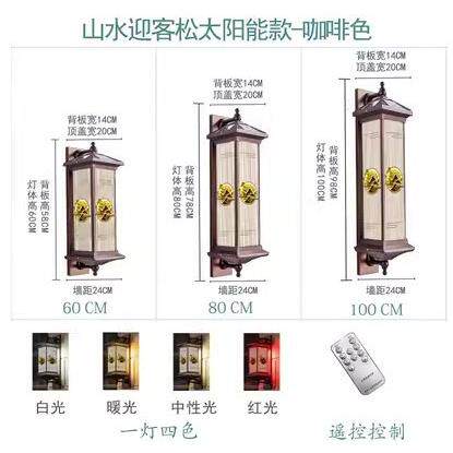 别墅灯大门口两侧户花水外防欧式复古院子室外庭院柱子园无品牌/