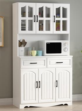 餐边柜柜欧式高厨房简约碗柜45562简厅易储物柜子餐茶水柜多功能