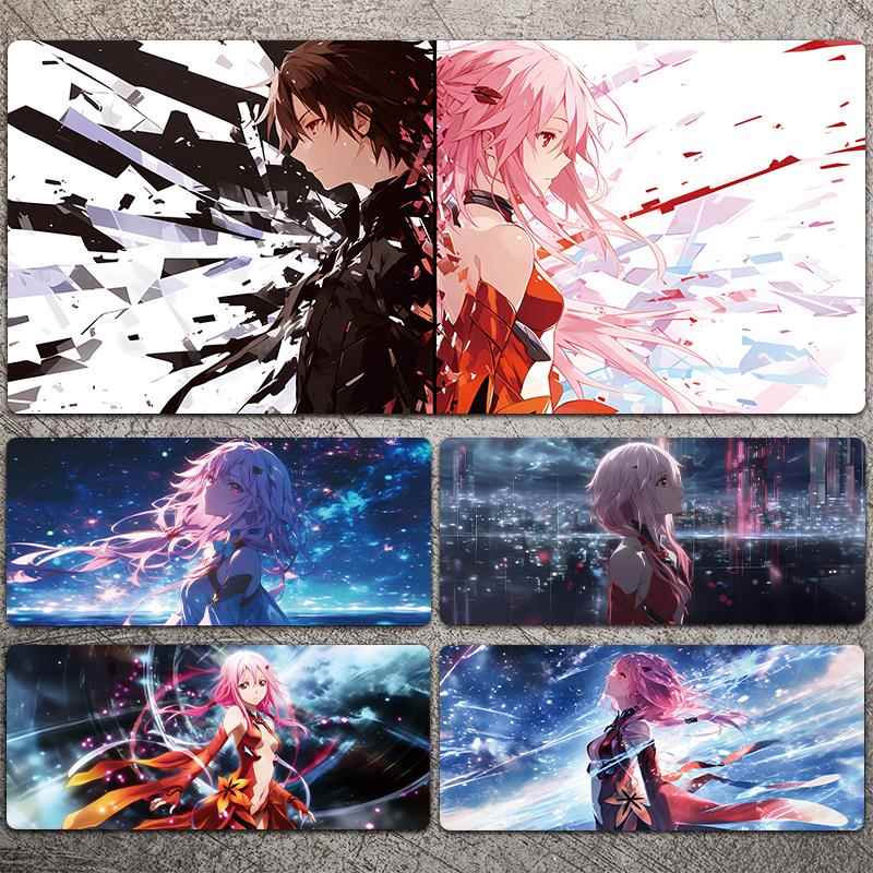 罪恶王冠滑鼠垫超大号楪祈动漫二次元电竞游戏电脑键盘家用桌面垫