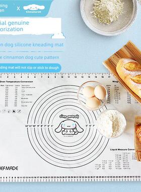 chefmade玉桂狗硅胶揉面垫食品级加厚擀面和面板案板家用烘焙工具