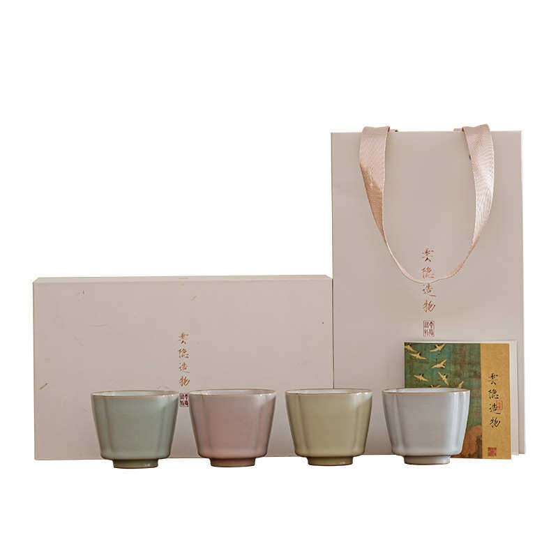 云隐造物汝窑茶杯个人主人单杯开片陶瓷可养粗陶品茗杯功夫茶具茶,餐饮具,茶杯,淘宝优惠券,粉丝福利购,淘宝优惠卷