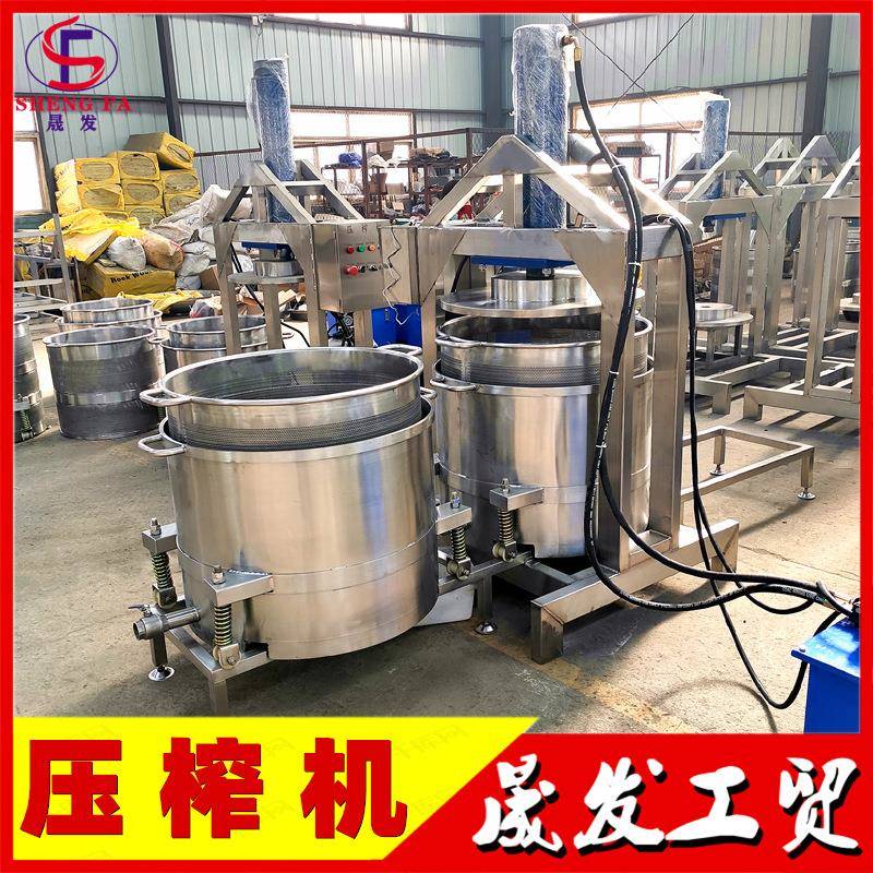 果蔬饮料液压榨汁机 自动鱿鱼脱水液压压榨机 蓝莓酒压榨取汁设备