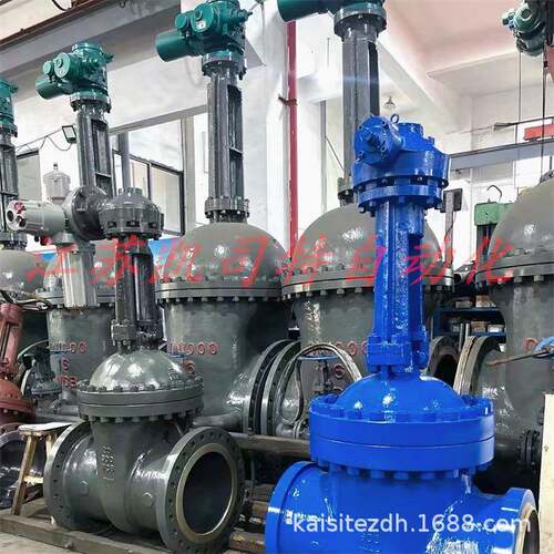 煤矿排水高压煤安防爆电动法兰闸阀隔爆电动阀MZ941H-64C-DN200