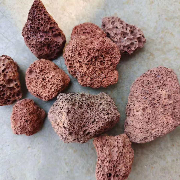 供应天然造景火山石水池滤水火山石园艺种植火山石公园铺路火山石