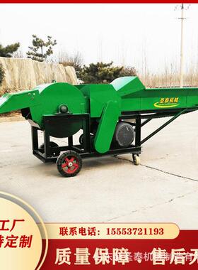 青秸贮秆揉丝机牛羊养殖铡草机自动秸秆揉QLP丝机揉丝机报价