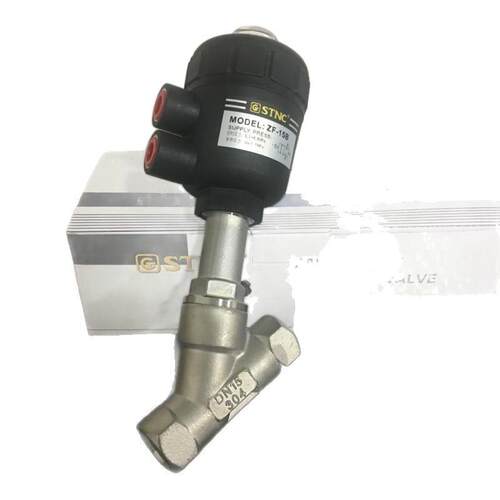 STNC 不锈钢角座阀 ZF-15T ZF-20T ZF-25T/32T/40T/50T/65 常开型