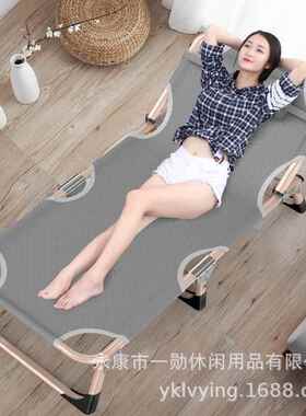 新款躺午椅叠折床单人公室睡躺床RXY午休床办家用休闲床