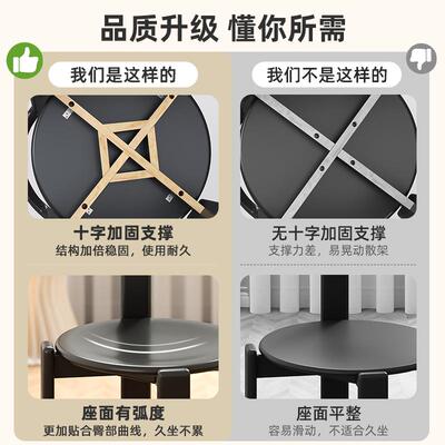 rey餐椅实木椅子中古书桌椅茶椅餐桌岛台靠背椅红色设计师梳妆凳