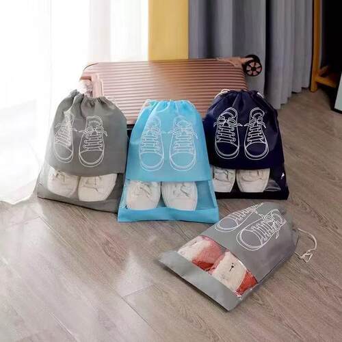 Shoe bag for storing shoes, travel essential, shoe pouch wit