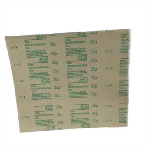 268L塑料砂纸00*50mm薄膜砂纸9MIC-100MIC手用打磨砂纸