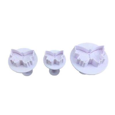 Biscuit Cookie Cutter Pastry Plunger 3D Stamp Die Fondant