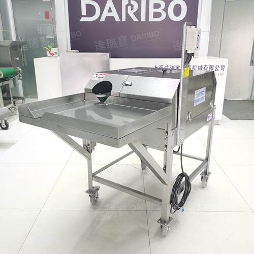 W小型鱼类二枚开片机 多功能自动开背杀鱼机不锈钢台式鱼肉开片机