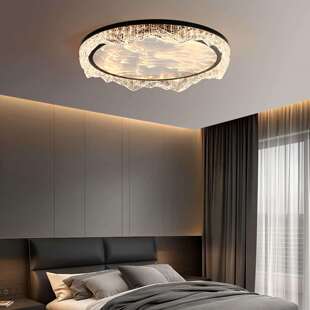 意式高端房间主卧灯创意现代极简轻奢高级感2026年新款卧室吸顶灯