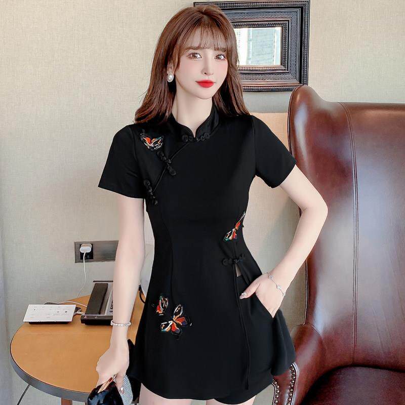 夜场性感女装足疗衣服气质套装夜总店连衣裙子足浴技师工作服