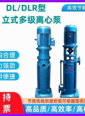 现货直销DL立式多级泵DLR热水循环增压泵高层建筑供水泵高扬程