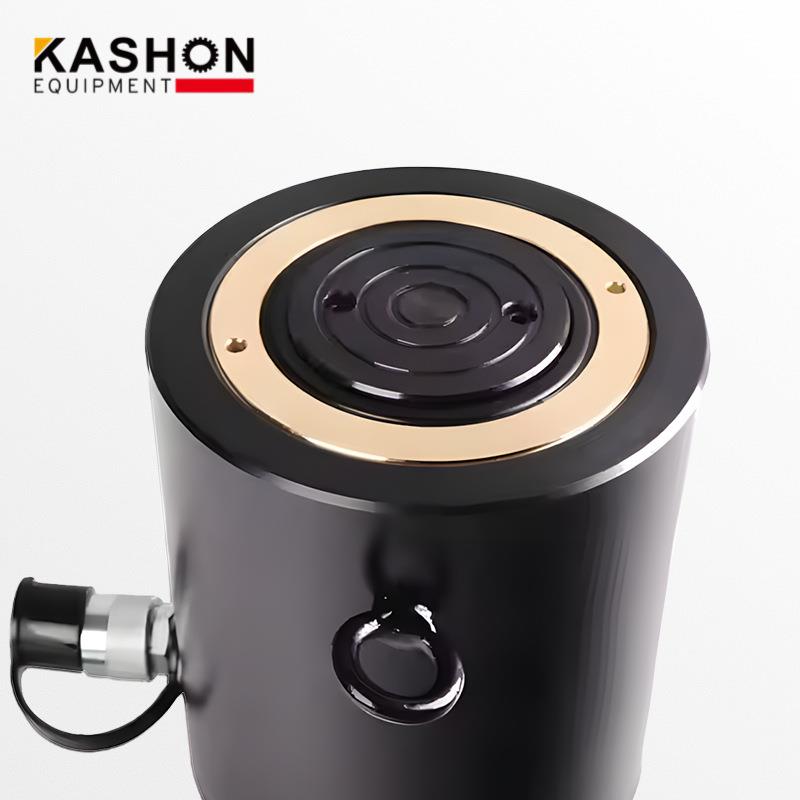 KSRAC-1004,100吨100毫米冲程轻质单作用铝液压缸千斤顶