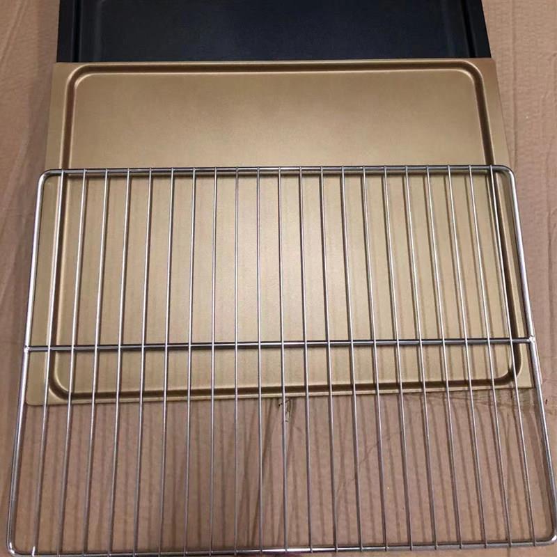 热风炉烤箱44*32cm40*60商用烤箱不粘烤盘烘焙不锈钢烤网