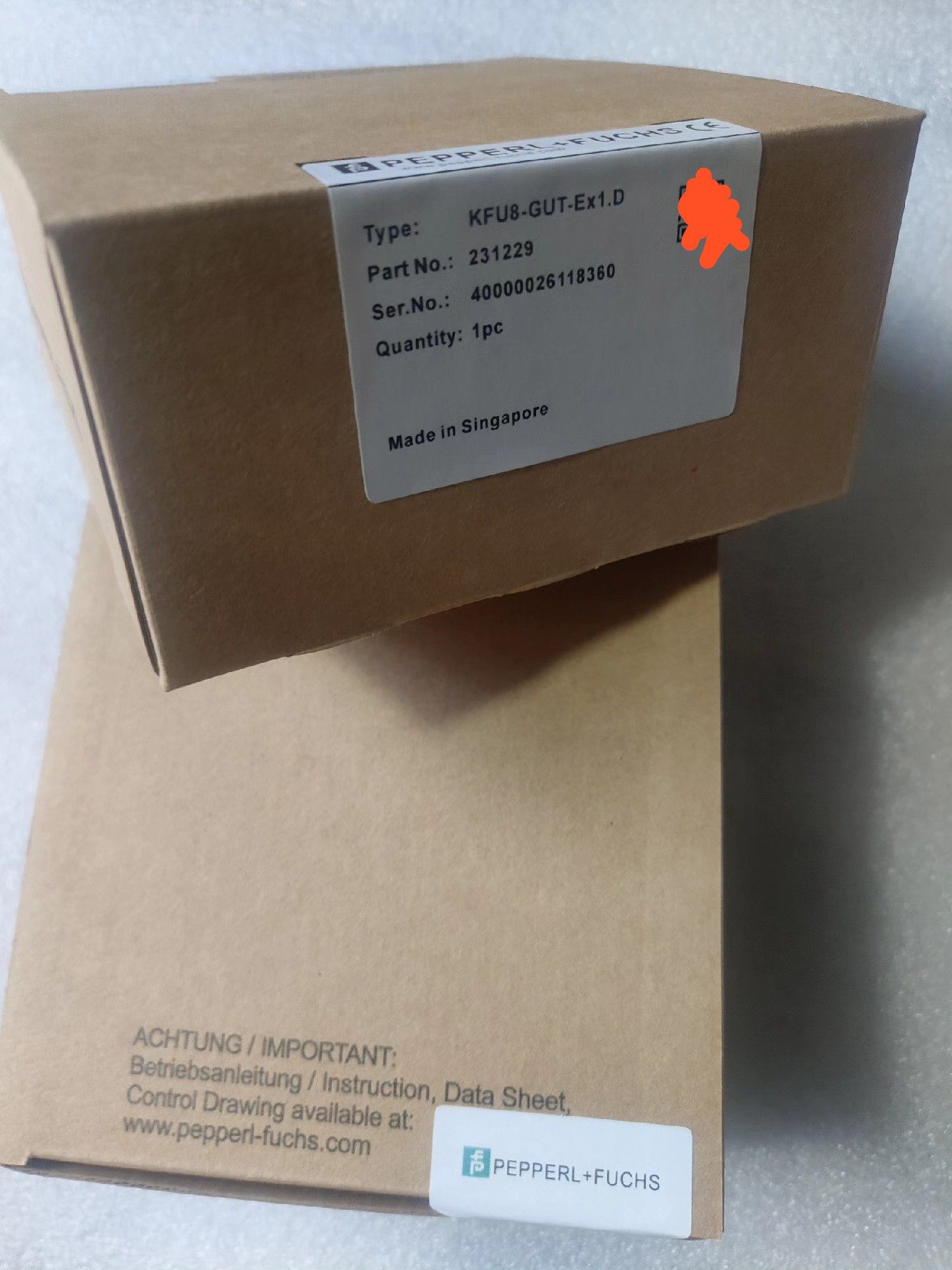 倍加福KFU8-GUT-EX1D