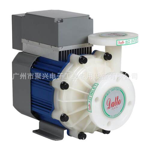 交流直流永磁屏蔽磁力泵太阳能电解液储能塑料单级单吸封闭式叶轮