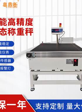 食品流水线皮带式在线动态检重秤高精度自动称重设备