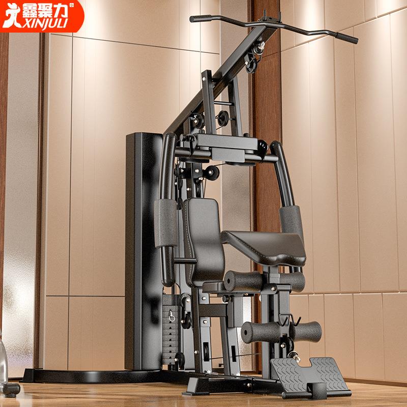 健身器材家用室内多功能套装组合健身房运动器械综合训练器单人站