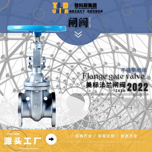 TLD源头厂家通用阀门美标闸阀不锈钢法兰闸阀Z41H-600LB 铸造阀门