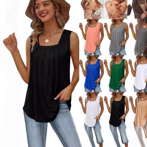 Sleeveless base t-shirt, tailcoat, camisole, women's inner