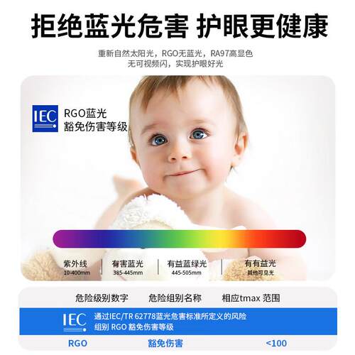 全光灯谱护眼卧室灯主卧护眼吸顶超薄顶灯圆形房间灯代简约2现02