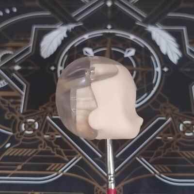 滴胶gsc头壳ob11ob22脸用头壳可拆发超轻粘土发光磁吸插槽头壳